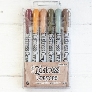 Ranger Ink Distress Crayons Set — Vintage Elegance