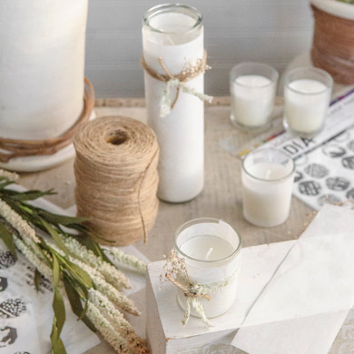 A Touch of Tissue Candleholders Project