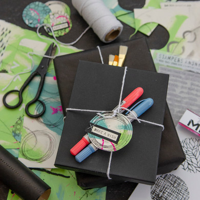 Quick & Easy Mixed-Media-Inspired Tags