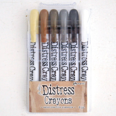 Ranger Ink Distress Crayons Set — Neutrals