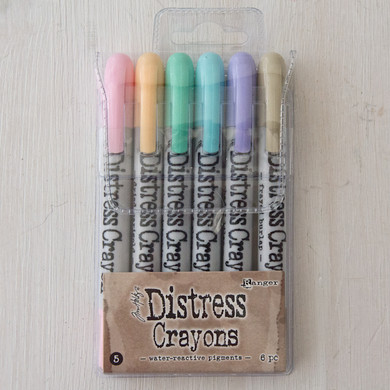 Ranger Ink Distress Ink Crayons Set — Pastels
