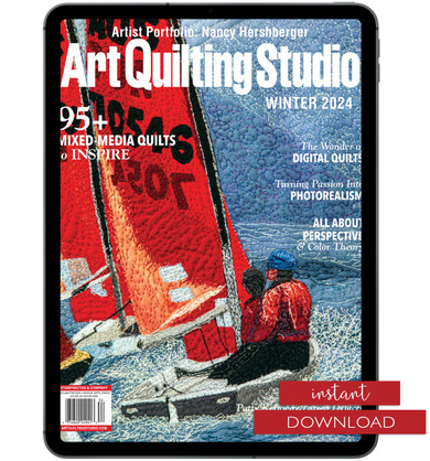 Art Quilting Studio Winter 2024 Instant Download