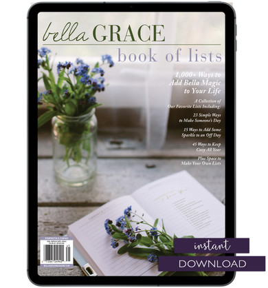Bella Grace Book of Lists Volume 2 Instant Download