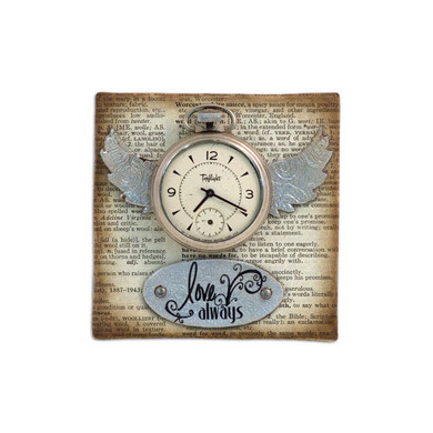 Love Always Canvas Project by Tim Holtz