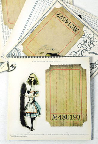 Alice in Wonderland Mini-Journal Project by Sarah Meehan