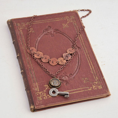 Explorer Necklace Project by Sarah Donawerth