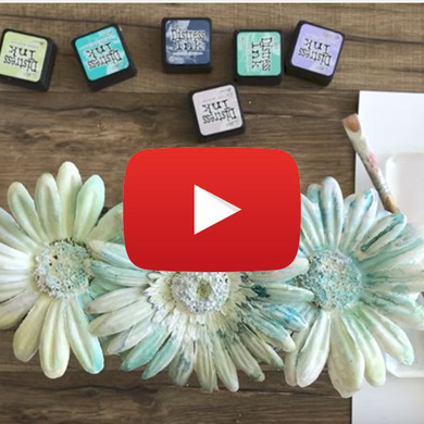 Painterly Watercolor Flowers Video