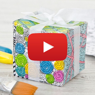 Coloring Book Gift Box Video