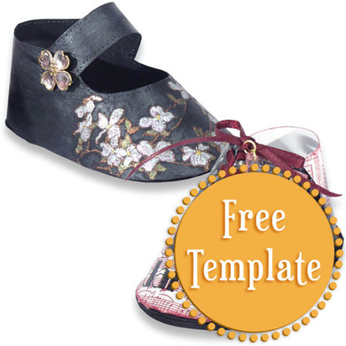 Mary Jane Shoes Template