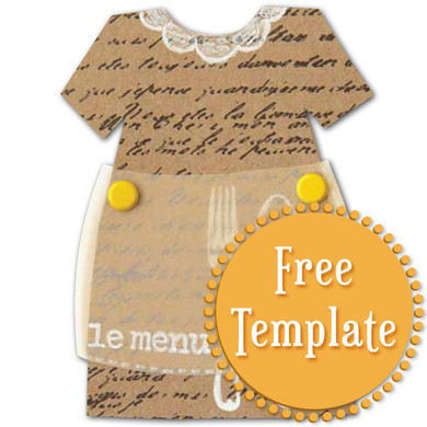 Dress and Apron Template